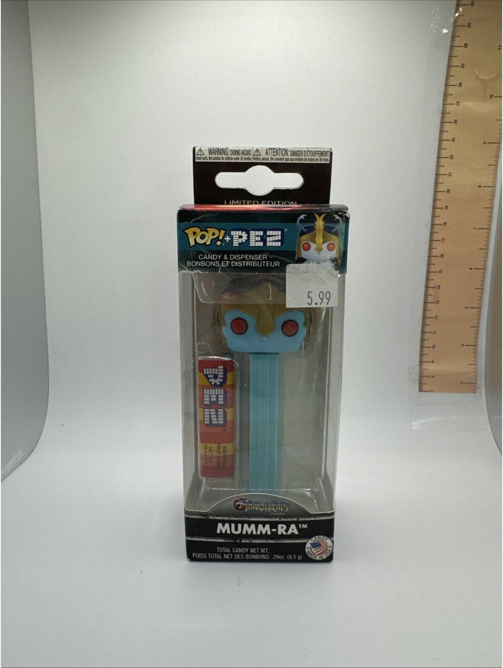 Funko POP! PEZ Dispenser - Thundercats - MUMM-RA - New in Package damage